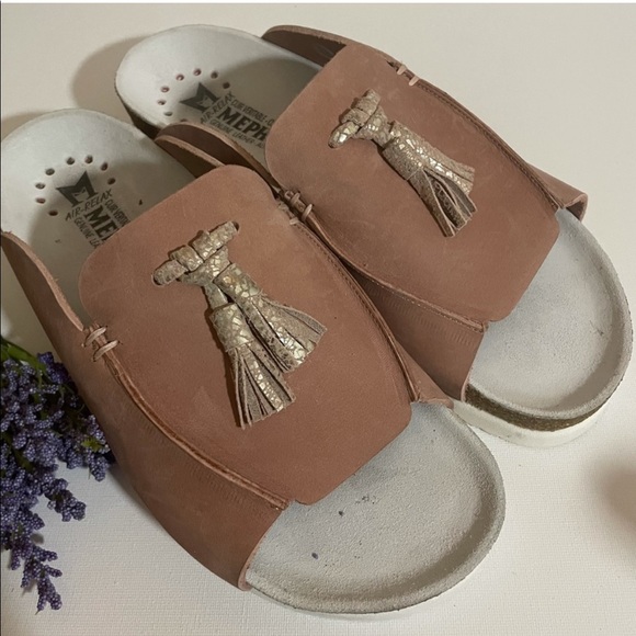 Mephisto Blush Pink Sandal Women’s Size 7 EU 37 - Picture 2 of 12